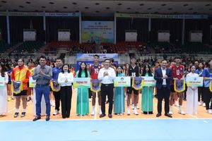 Khai mạc Vòng chung kết Giải Bóng chuyền hạng A Quốc gia 2025 tại Hà Tĩnh
