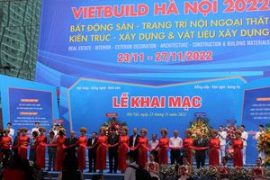Khai mạc Triển lãm Quốc tế VIETBUILD Hà Nội 2022 lần thứ ba
