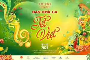 Bản hòa ca Tết Việt trên đường hoa Home Hanoi Xuan 2025