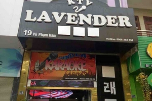 Hà Nội: Karaoke Lavender 19 Vũ Phạm Hàm bị phạt vì kinh doanh không phép