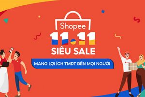 Shopee khởi động sự kiện 11/11 siêu Sale