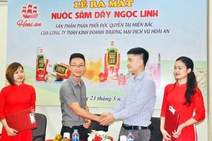 Sâm dây Ngọc Linh ra mắt sản phẩm Nước uống