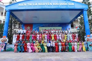 Khai giảng năm học mới 2025 – 2026: Trường THPT An Dương trong khí thế đổi mới và phát triển giáo dục