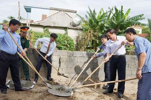 Quảng Trị đồng loạt khởi công xây dựng nhà ở cho người có công