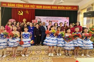 Tự hào với những thành tích nổi bật trong công tác đội tại trường Tiểu học Hồng Phong
