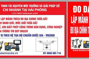 Giải quyết mọi vấn đề về đất đai với dịch vụ đo đạc trắc địa chuyên nghiệp tại Hải Phòng