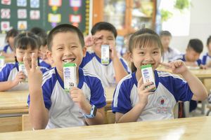 Chương trình Sữa học đường TP.Hồ Chí Minh mở rộng 24 quận, huyện