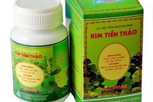 Công ty Dược Lâm Đồng thu hồi lô thuốc Kim tiền thảo không đạt chất lượng