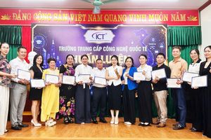 Trường Trung cấp Công nghệ Quốc tế ICT chú trọng chuẩn hóa đội ngũ qua chương trình “Huấn luyện giảng viên chuyên nghiệp”