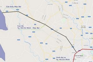Cao tốc TP Hồ Chí Minh - Mộc Bài có thể được khởi công năm sau