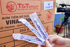 T&T Group bàn giao 8,5 triệu bộ bơm kim tiêm phục vụ chiến dịch tiêm chủng quốc gia phòng covid-19