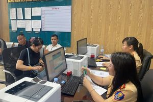 Hải Phòng triển khai làm sạch dữ liệu giấy phép lái xe
