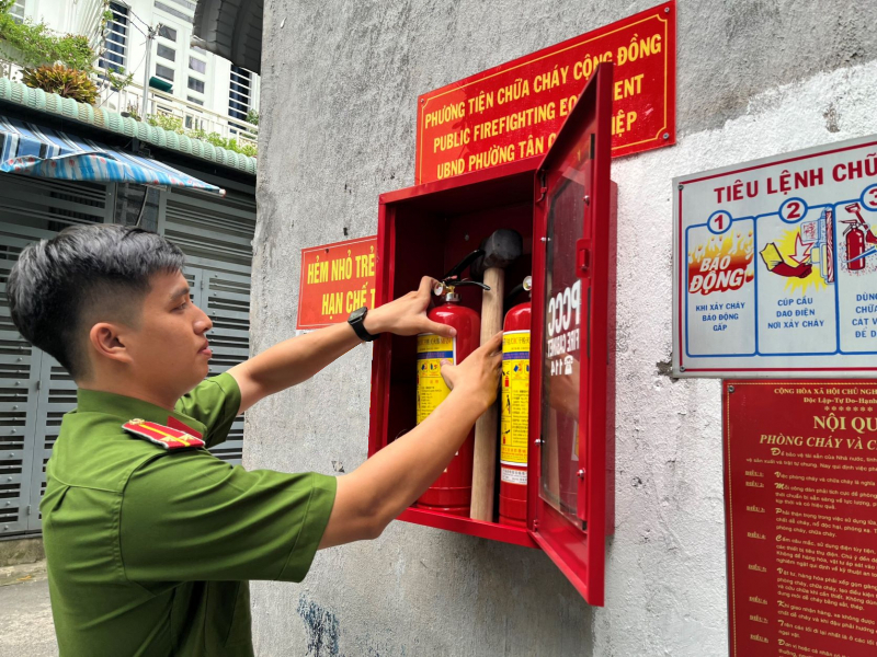 Điểm chữa cháy công cộng - Mô hình chữa cháy chủ động