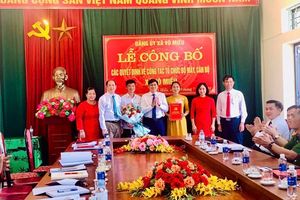 Phú Thọ: Xã Võ Miếu kiện toàn tổ chức bộ máy, hướng tới phát triển nhanh và bền vững
