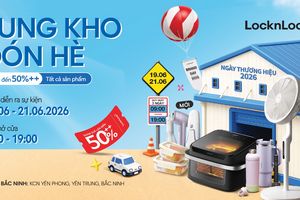 LocknLock tổ chức chương trình giảm giá quy mô lớn tại Bắc Ninh