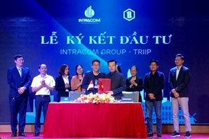 Intracom Group ký kết hợp đồng đầu tư 500.000 USD cho Triip