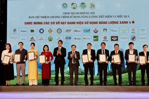 66 cơ sở, công trình xây dựng đạt danh hiệu Năng lượng xanh thành phố Hà Nội năm 2023