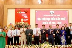 Phú Thọ: Đại hội đại biểu Đảng bộ xã Văn Miếu lần thứ Nhất