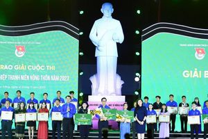 Giải thưởng Lương Định Của tôn vinh 42 'nhà nông trẻ xuất sắc'