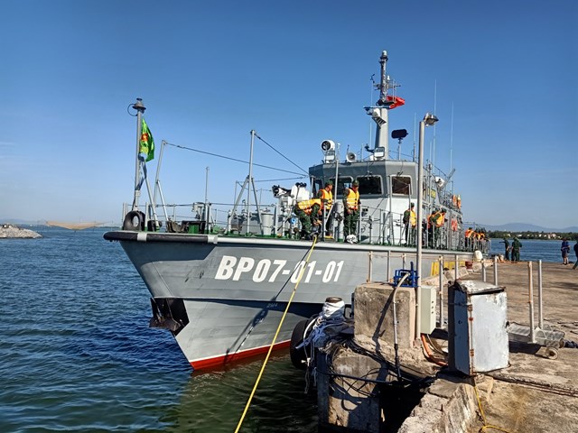 Hải đội 2 - Bộ đội Biên phòng tỉnh Quảng Bình được trang bị các loại phương tiện tàu thuyền tương đối hiện đại.