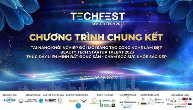 Chuy&#234;n đề Techfest 2023: &#160;Li&#234;n minh bất động sản - chăm s&#243;c sắc đẹp, chung kết Beauty Tech 2023 - Ảnh 1