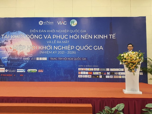 PGS.TS.BS Nguyễn Đình Hòa tham gia Diễn đàn khởi nghiệp quốc gia “Tái khởi động và phục hồi nền kinh tế” và Lễ ra mắt Hiệp hội khởi nghiệp quốc gia, nhiệm kỳ 2021 – 2026.