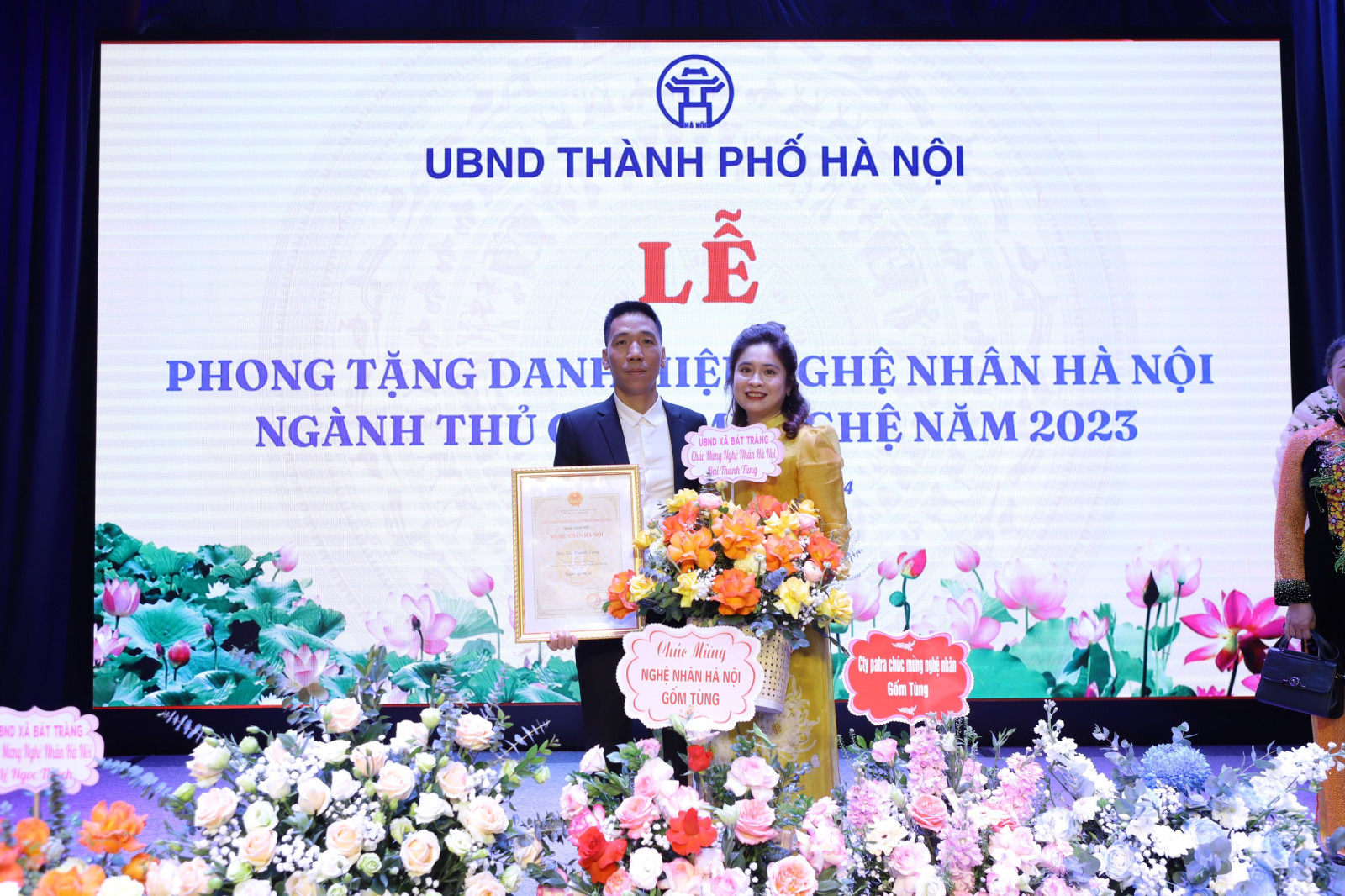 Nghệ nhân Bùi Thanh Tùng được phong tặng danh hiệu Nghệ nhân Hà Nội - Ảnh 5