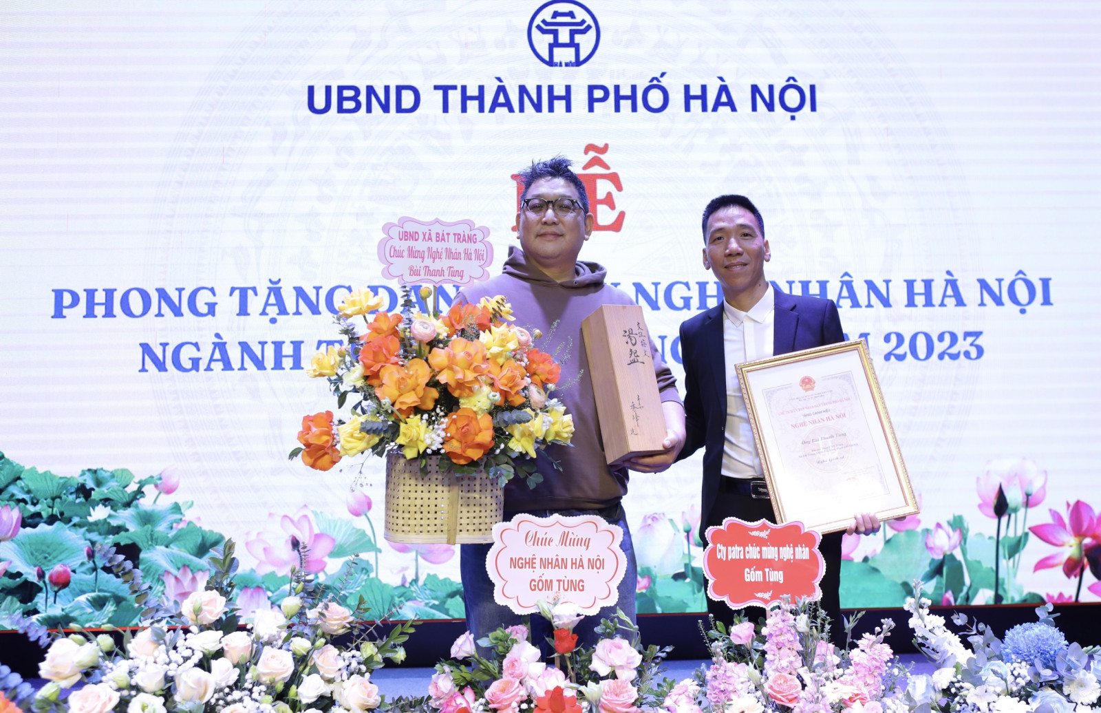 Nghệ nhân Bùi Thanh Tùng được phong tặng danh hiệu Nghệ nhân Hà Nội - Ảnh 7
