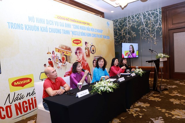 Hội Liên hiệp Phụ nữ Việt Nam và Nestlé Việt Nam công bố triển khai hợp tác Mô hình dịch vụ gia đình “Cùng MAGGI Nấu Nên Cơ Nghiệp” - Ảnh 2