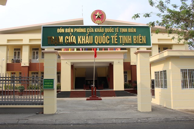 Trạm Cửa khẩu Quốc tế Tịnh Biên.