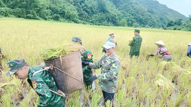 Đồn Biên phòng Cửa khẩu Quốc tế Na Mèo tích cực hỗ trợ người dân phát triển kinh tế, thực hiện tốt nhiệm vụ - Ảnh 5