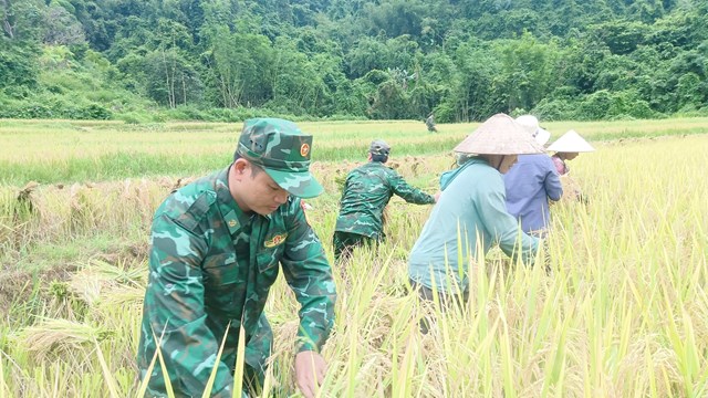 Đồn Biên phòng Cửa khẩu Quốc tế Na Mèo tích cực hỗ trợ người dân phát triển kinh tế, thực hiện tốt nhiệm vụ - Ảnh 6