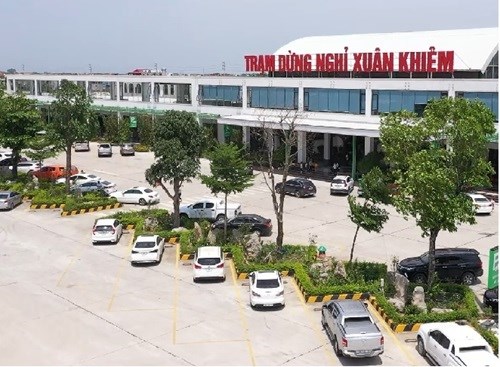 Trạm dừng nghỉ cao tốc Minh Khiêm ở Ninh Bình đã được xây dựng