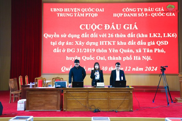 Trung tâm phát triển quỹ đất huyện Quốc Oai đạt nhiều kết quả chuyên môn nổi bật năm 2024 - Ảnh 1