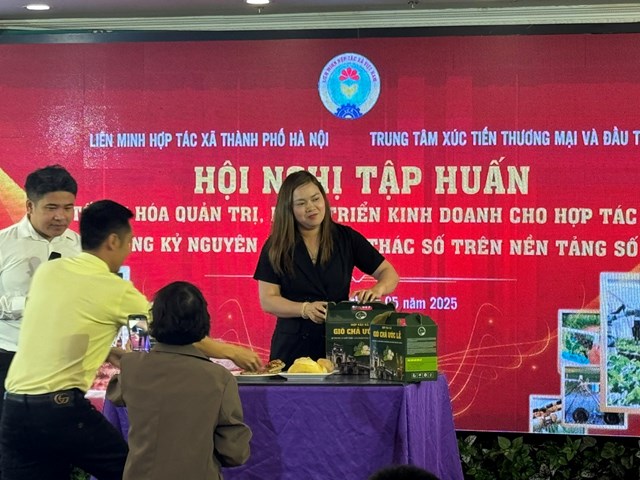 Hội nghị thu hút sự tham gia của đông đảo đại biểu đến từ các HTX, doanh nghiệp và cơ quan quản lý.