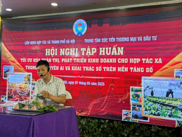 Tối ưu hóa quản trị, phát triển kinh doanh cho hợp tác xã trong kỷ nguyên AI - Ảnh 1