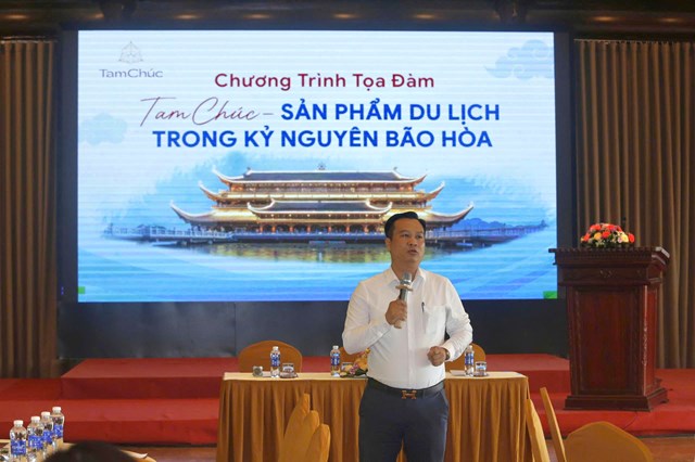 ông Trần Thanh Sáng, Giám đốc kinh doanh Công ty Du lịch dịch vụ Chân Tâm 