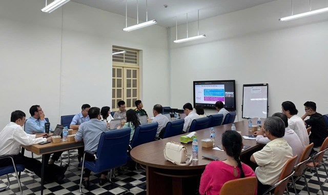 Buổi họp giám sát và phòng, chống bệnh do não mô cầu khu vực phía Nam do Viện Pasteur TP.HCM chủ trì diễn ra vào ngày 06/5/2025.