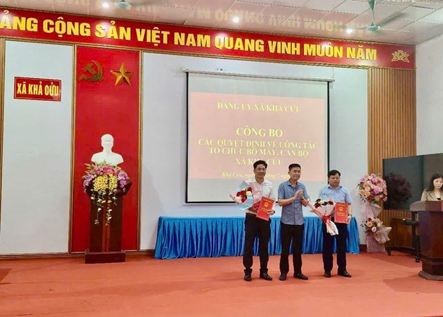 Ph&#250; Thọ: Đảng bộ x&#227; Khả Cửu kiện to&#224;n tổ chức bộ m&#225;y, triển khai nhiệm vụ trọng t&#226;m  - Ảnh 3