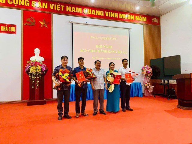 Ph&#250; Thọ: Đảng bộ x&#227; Khả Cửu kiện to&#224;n tổ chức bộ m&#225;y, triển khai nhiệm vụ trọng t&#226;m  - Ảnh 5