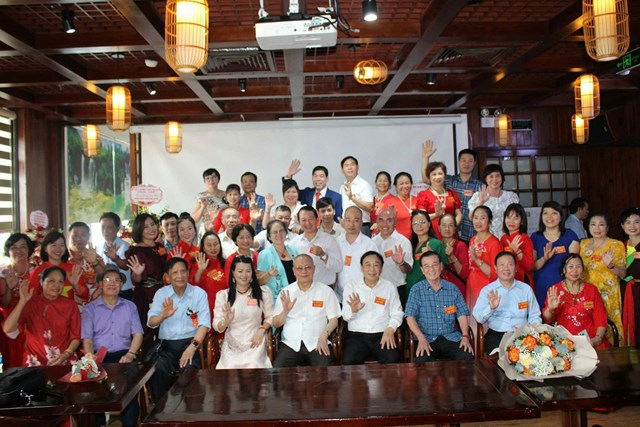 Các Đại biểu tham gia Đại hội chụp ảnh lưu niệm. Ảnh: Phi Long.