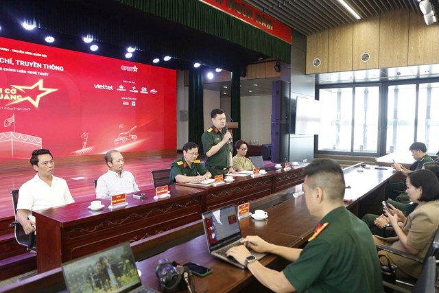 Họp báo thông tin về chương trình chính luận nghệ thuật cấp quốc gia