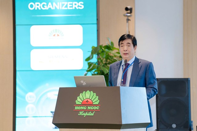 PGS-TS.Hà Kim Trung phát biểu khai mạc Hội thảo.