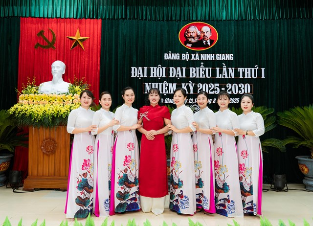 Đại hội đại biểu Đảng bộ xã Ninh Giang lần thứ I, nhiệm kỳ 2025 – 2030 - Ảnh 2