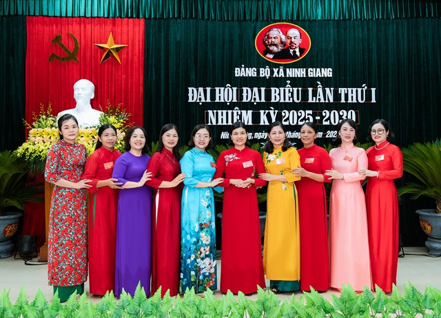 Đại hội đại biểu Đảng bộ xã Ninh Giang lần thứ I, nhiệm kỳ 2025 – 2030 - Ảnh 3