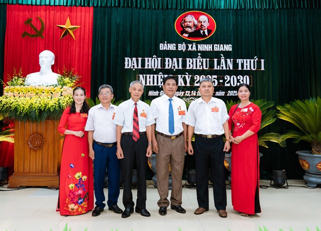 Đại hội đại biểu Đảng bộ xã Ninh Giang lần thứ I, nhiệm kỳ 2025 – 2030 - Ảnh 4