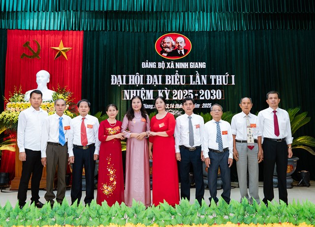 Đại hội đại biểu Đảng bộ xã Ninh Giang lần thứ I, nhiệm kỳ 2025 – 2030 - Ảnh 5