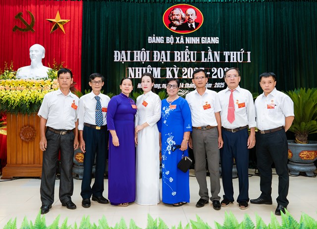 Đại hội đại biểu Đảng bộ xã Ninh Giang lần thứ I, nhiệm kỳ 2025 – 2030 - Ảnh 6