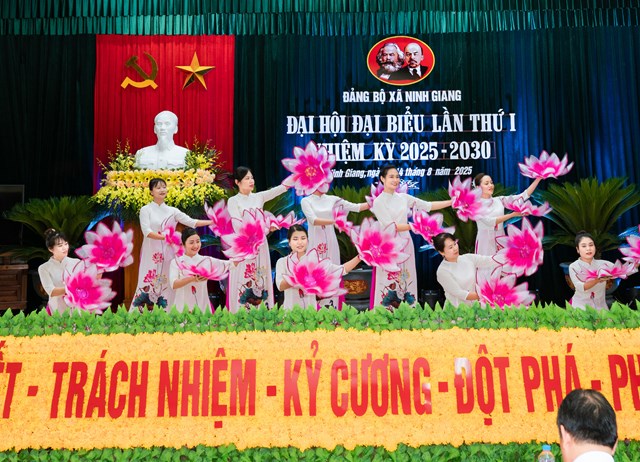 Đại hội đại biểu Đảng bộ xã Ninh Giang lần thứ I, nhiệm kỳ 2025 – 2030 - Ảnh 8