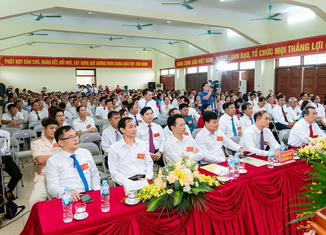 Đại hội đại biểu Đảng bộ xã Ninh Giang lần thứ I, nhiệm kỳ 2025 – 2030 - Ảnh 9